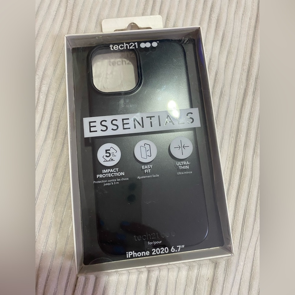 Tech 21 IPhone 12 Black Phone Case